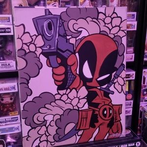 One shot" artist/Anthony Trayer.                  16x20 Original artwork